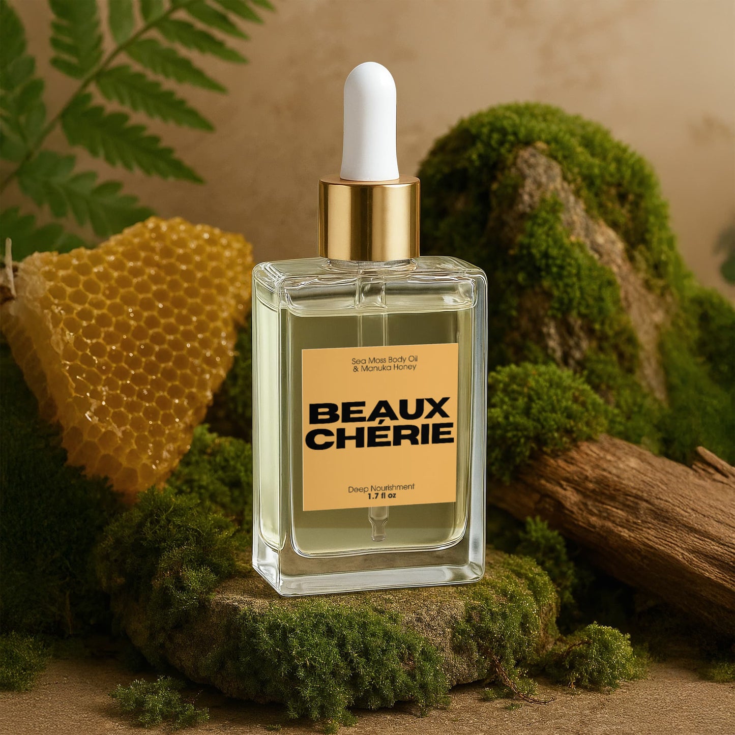 POST-SHAVE RESCUE OIL (SEA MOSS & MANUKA HONEY)